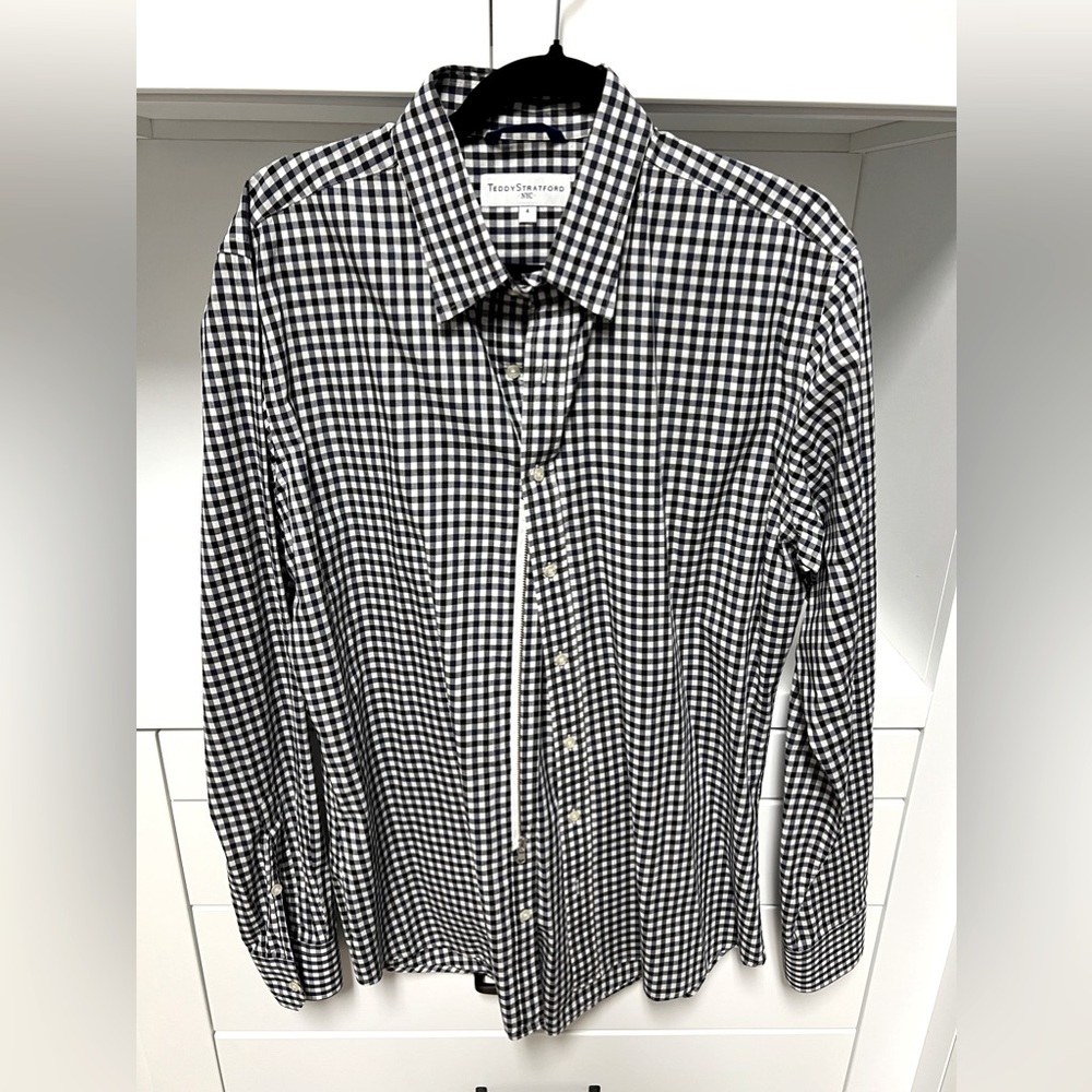Teddy Stratford Premium Handmade Zipfit dress shirt.